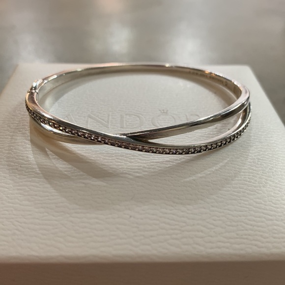 RETIRED Entwined Bangle - Picture 2 of 4